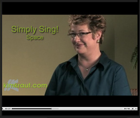 Video Tutorial - Singing Space